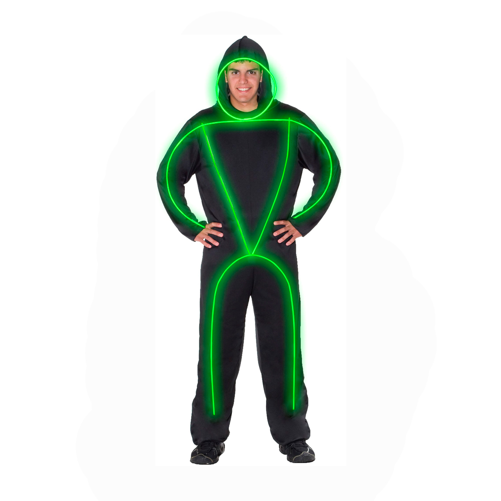 HOMBRE LUMINOSO VERDE